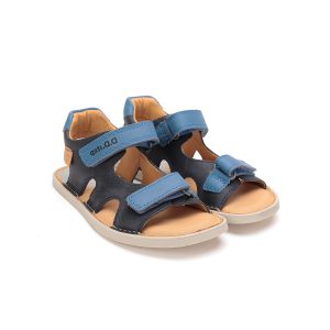 D.d.step odprti usnjeni sandali royal blue 26-31