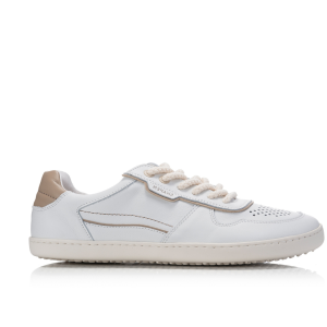 SHAPEN-FLOWIN USNJENI  čevlji WHITE&beige 38-42